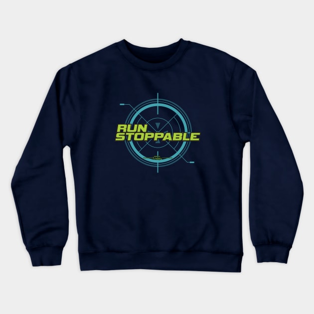 RunStoppable Crewneck Sweatshirt by Fanthropy Running Clubs